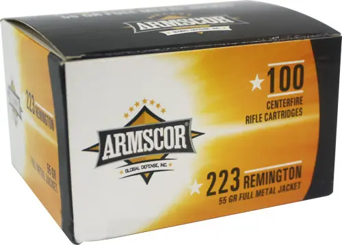 1200-Round Case of Armscor .223 Remington 55-Grain FMJ Ammunition