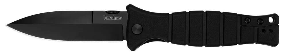 Kershaw 3425 XCOM Folding Knife with 3.60" Black Oxide Blade and Nylon Handle