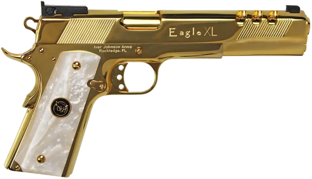 Gold Eagle XL 1911 Deluxe 10 6-Inch 24K Gold