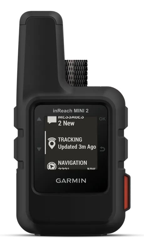 Garmin inReach Mini 2: Compact Satellite Communicator with GPS and SOS Features
