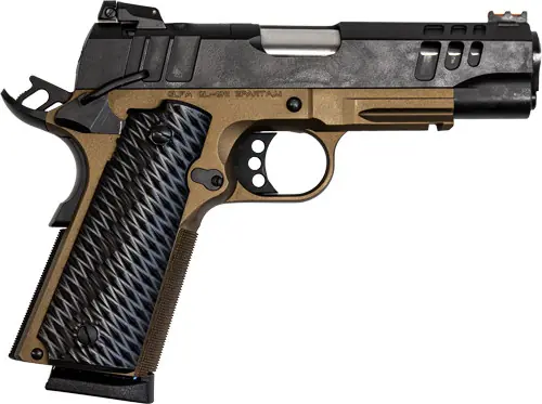 FS Black Slide Bronze Frame GLFA 1911 Pistol .45 ACP 4.25"