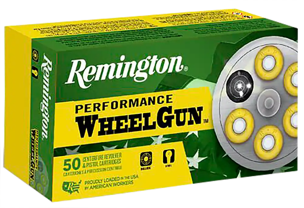 Remington Performance WheelGun .45 Colt 250gr LRN Ammo - 50 Rounds per Box