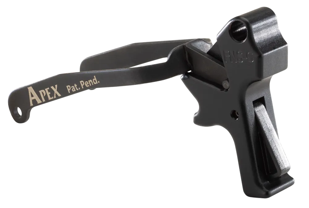 Apex Tactical Black Drop-In Trigger for FN FNS Compact - Model 119113 Action Enhancement