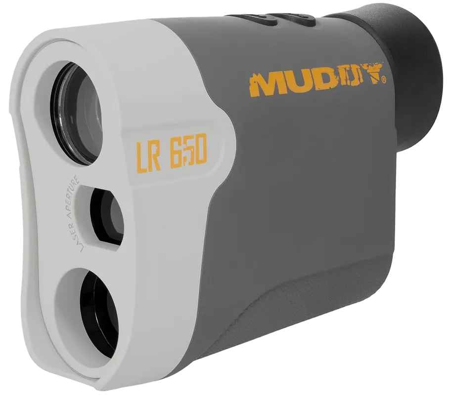 Muddy MUDLR650 LR650 Black Rubber Armor 7x Binoculars with 650 Yards Max Distance