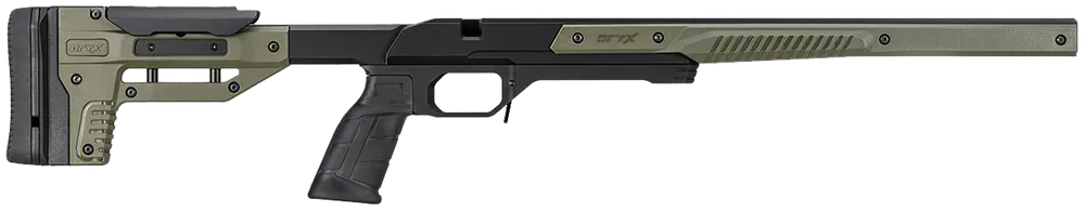 MDT Sporting Goods Oryx Sportsman OD Green Aluminum Chassis for Tikka T3/T3x Short Action 32.25"