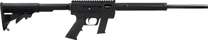 JRC Takedown Gen3 9mm Rifle with 17" Barrel and 17-Round Glock Magazine - Black