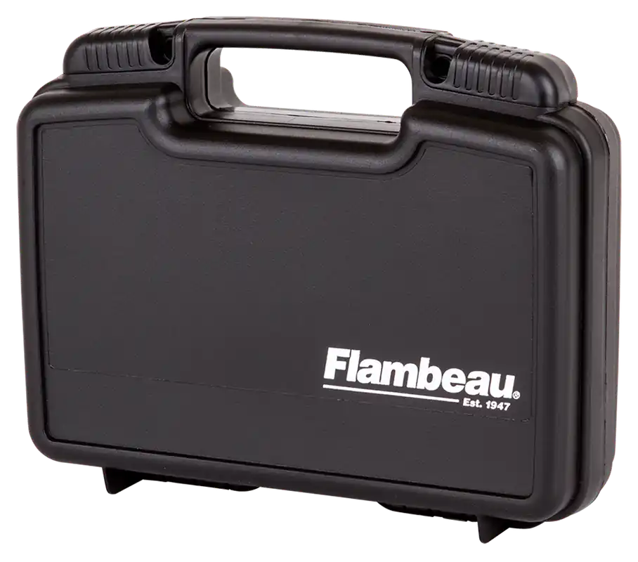 Flambeau 6445SC Safe Shot Black Polymer Handgun Case