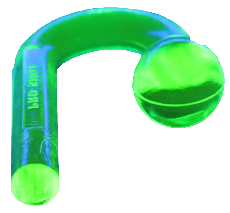 Pro-Shot XLBLGREEN UV Bore Light .30 Cal Fiber Optic Neon Green Illuminator