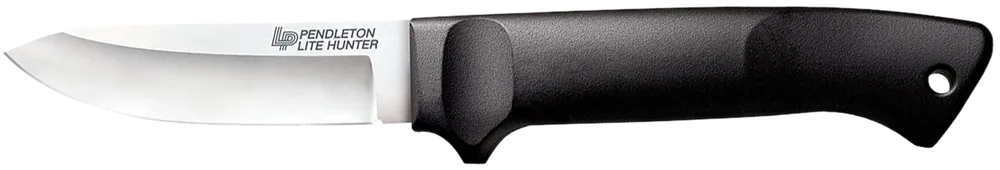 Cold Steel Pendleton Lite Hunter: 3.63" Fixed Blade with Black Polypropylene Handle