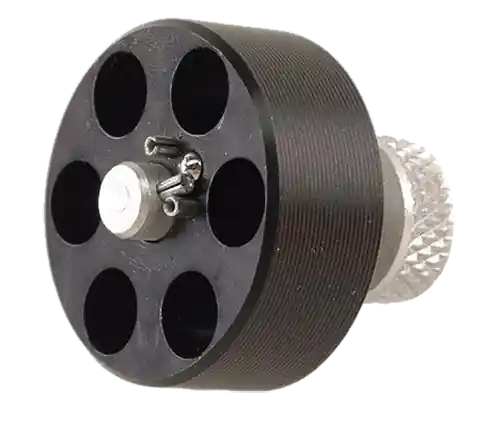 HKS 25M M Series Metal Speedloader for S&W 25-5, Black Finish, 6-Round Capacity for .45 Auto Rim