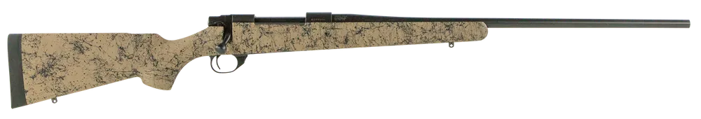 Howa M1500 HS Precision 30-06 Springfield Rifle with 22" Barrel and Tan/Black Webbing Stock