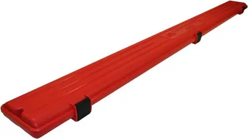 MTM Red Gun Cleaning Rod Case for 4 Rods Up to 47.5"