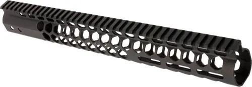 15" Black Guntec Air Lite M-LOK Honeycomb Handguard