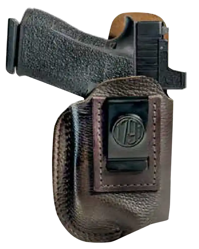 1791 Gunleather Fair Chase IWB Holster for Light Bearing Firearms, Size 04, Brown Leather