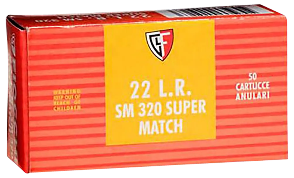 Fiocchi Exacta Super Match 22LR 40gr RN Ammunition - 50 Box/100 Case