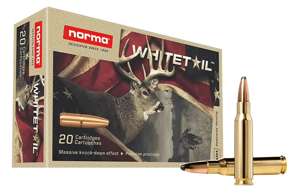 Norma Whitetail 30-30 Win 150gr Soft Point Ammo - 20 Rounds