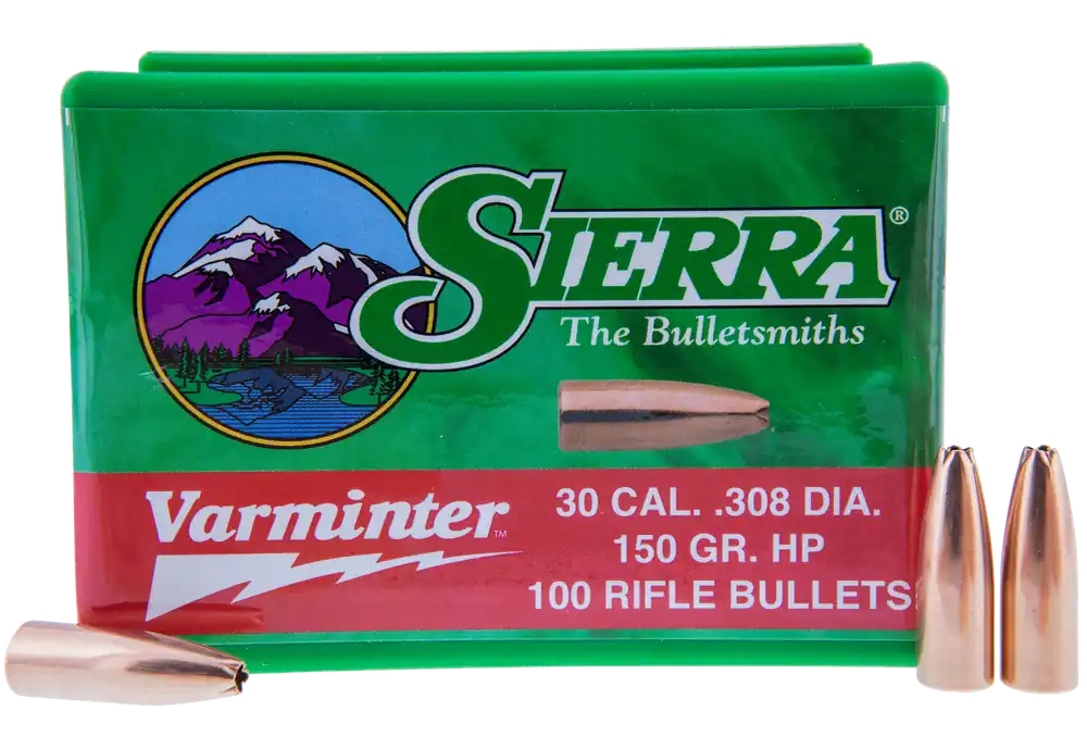 Sierra 2136 Varminter .308 Win 150gr HP 100ct Box