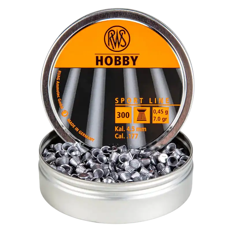 RWS/Umarex Hobby Sport Line .177 Caliber Pellets - 300 Count