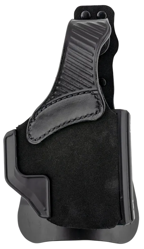 Galco Wraith 2.0 OWB Black Leather Holster for Glock 43X/Taurus GX4/Springfield Hellcat - Right Hand Paddle Mount