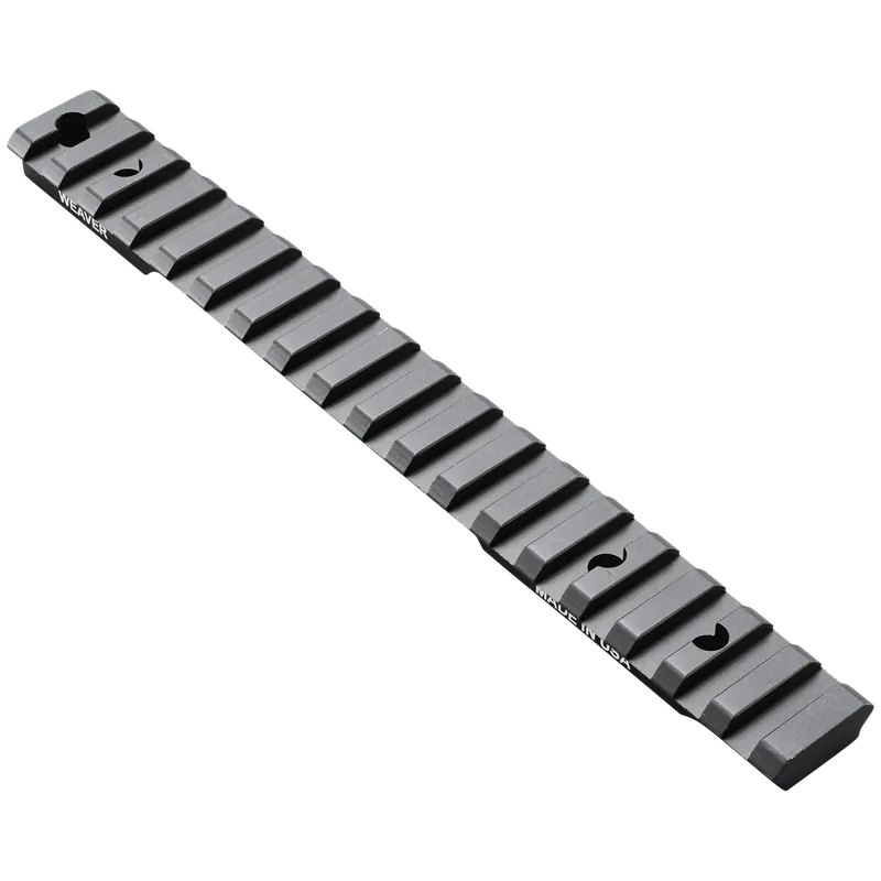 Weaver Mounts 99474 Extended Multi-Slot Base for Mossberg Patriot Long Action - Black Anodized Aluminum