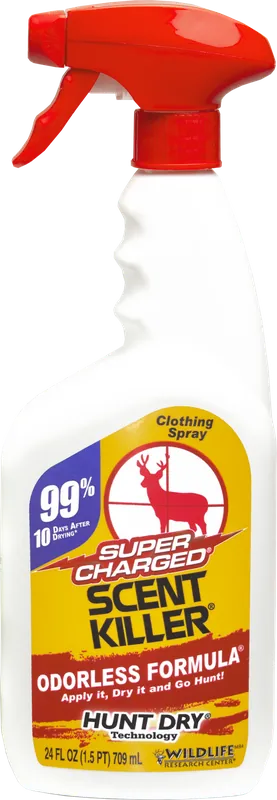 Wildlife Research 555 Scent Killer Super Charged Odor Eliminator - 24 oz Trigger Spray