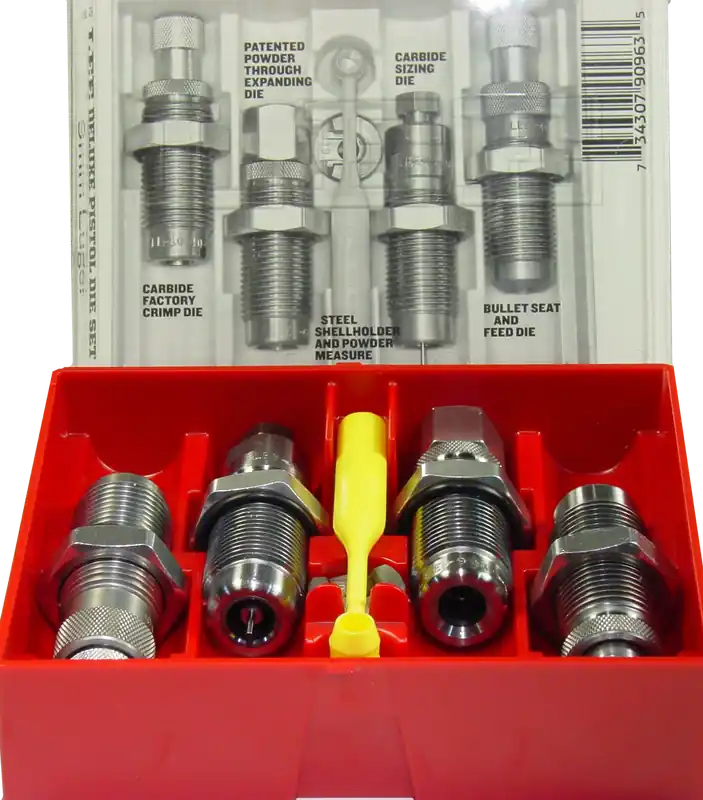 Lee Precision 90966 Deluxe 4-Die Set for 44 S&W Special and 44 Magnum