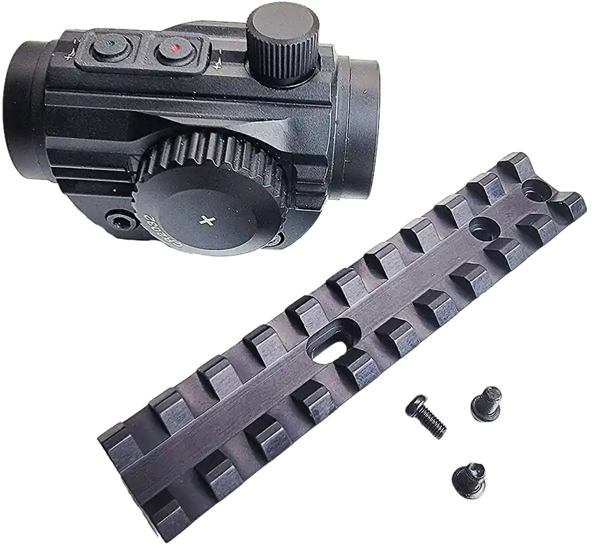 Crickett KSA00425-PAL Pistol Picatinny Scope Mount Kit - Matte Black