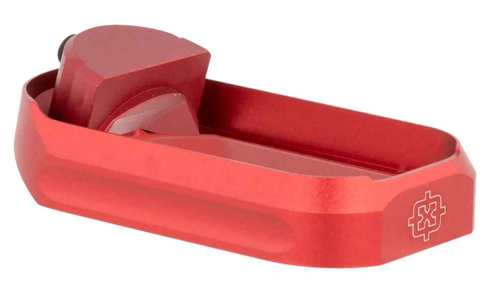 Red Anodized Aluminum Flared Magwell for Glock Gen1-3 by Cross Armory