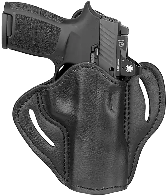 1791 Gunleather Ultra Custom OWB Holster for Sig P320 & Springfield XD-M, Right Hand, Night Sky Black