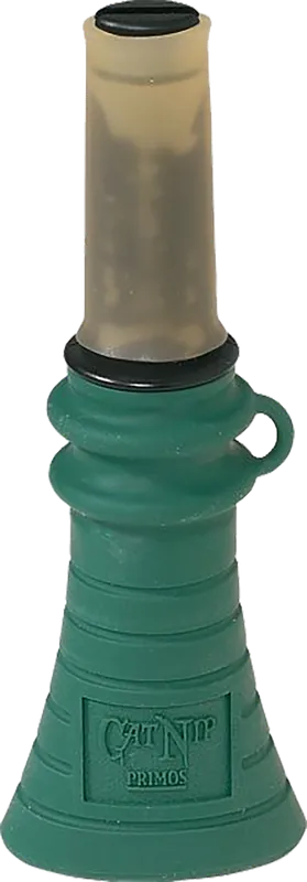 Primos 355 Randy Anderson Catnip Predator Call - Bobcat, Fawn, Rabbit Sounds - Green Rubber
