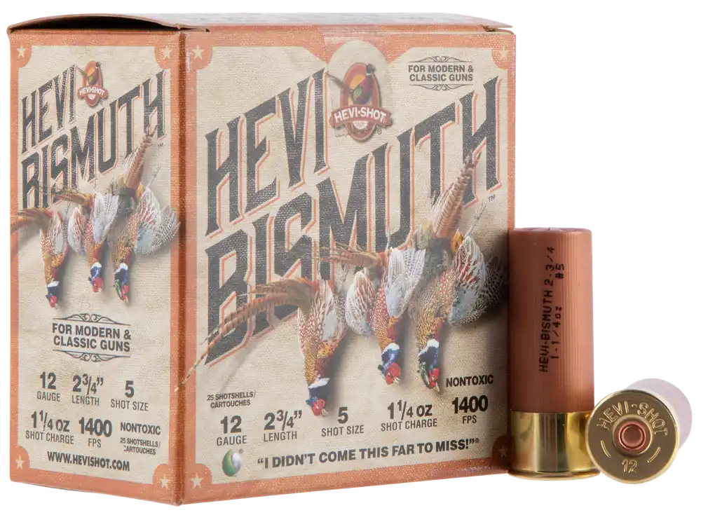 HEVI-Shot HS14715 12 Gauge Bismuth Upland Ammo - 25 Rounds