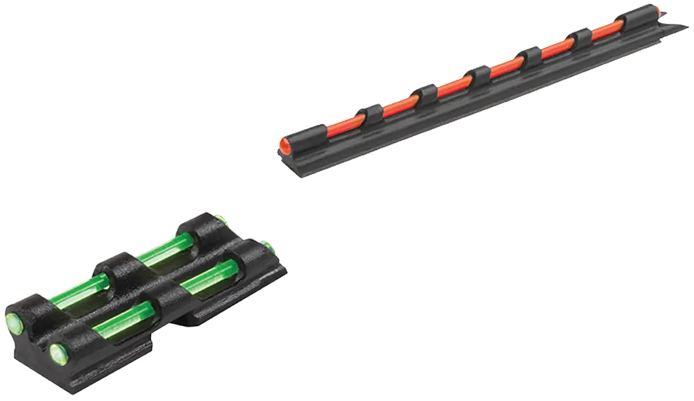 Truglo TG94 Gobble-Dot Universal Shotgun Sights - Green/Red Fiber Optic