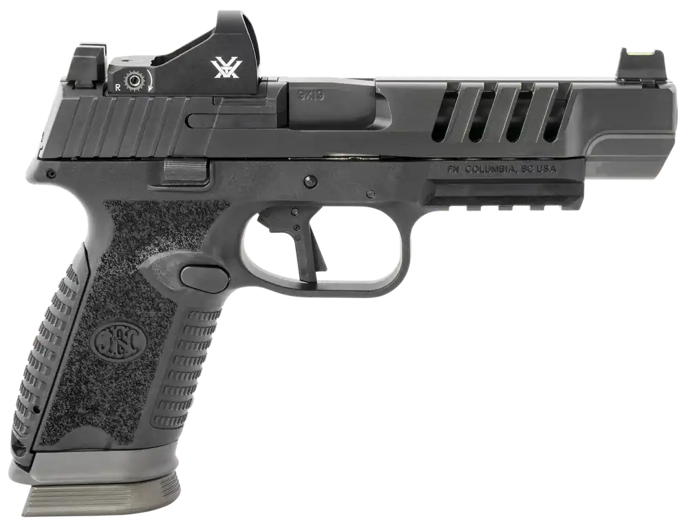 FN 66101462 509 LS Edge 9mm Pistol with Vortex Viper Red Dot, Matte Black, 17+1 Capacity, 5" Barrel, No Manual Safety