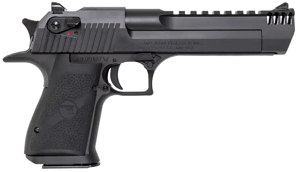 Desert Eagle Mark XIX .357 Mag 6" Matte Black with Muzzle Brake and Rubber Grip
