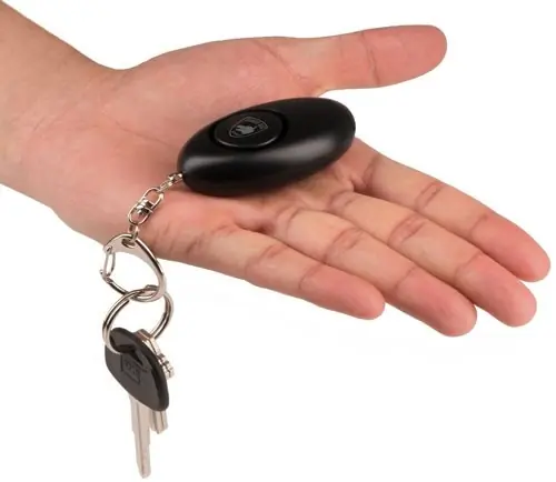 120DB Blackguard Dog Keychain Personal Alarm
