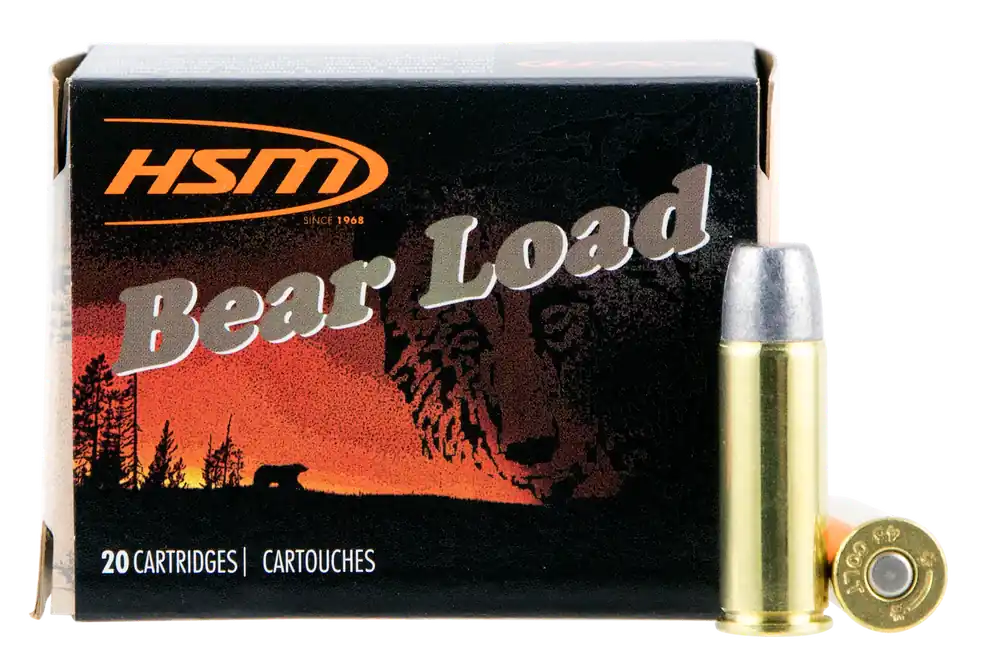 HSM 45 Colt 325 gr WFN Bear Load - 20 Rounds per Box