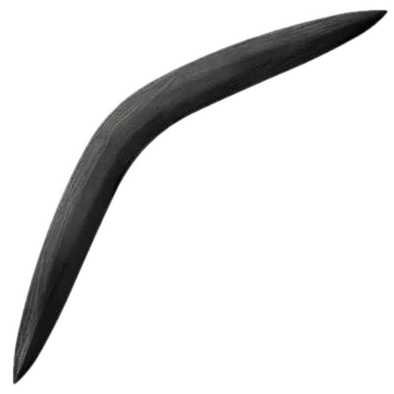 Cold Steel CS92BRGB Non-Returning Boomerang - 28" Black Polypropylene