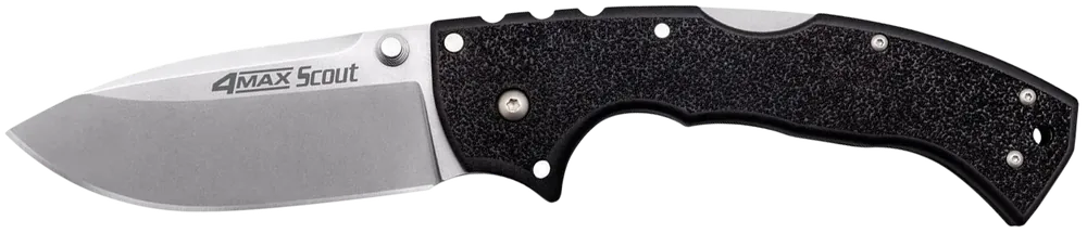 Cold Steel 4-Max Scout Folding Knife with AUS-10A Blade and Griv-Ex Handle