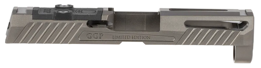 GGP320 Compact Version 1 Sig P320 Gray DLC Stainless Steel Slide