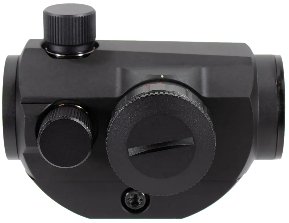 Aim Sports RTDT125 Micro Dot Sight - Matte Black, 1x20mm, Red/Green Dual Illumination