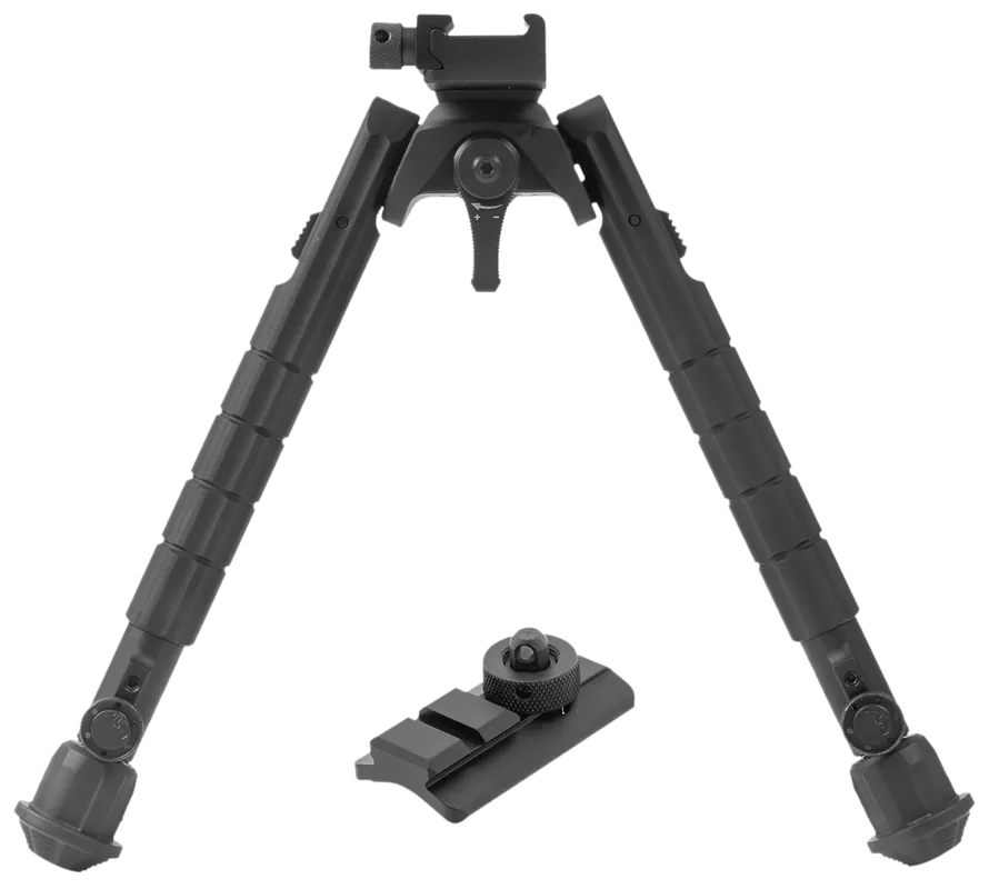 Leapers TLBP03B Black Anodized Aluminum Bipod 8-12"