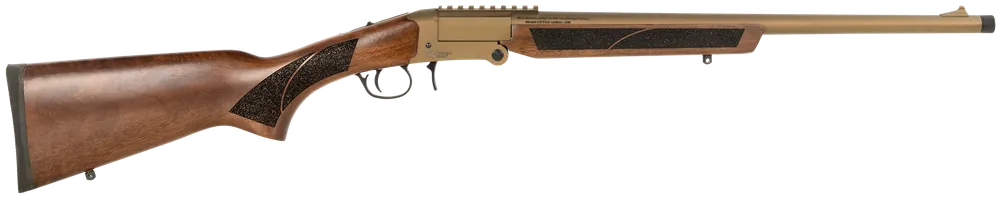 Gforce Arms GFTXP Youth 400 Legend 20" Bronze Cerakote Rifle with Walnut Stock