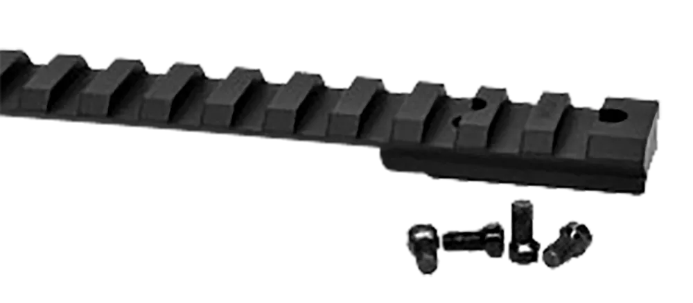 Warne V47320MOA Vapor Picatinny Rail for CVA Paramount/Bergara B-14/Rem 700 Short Action, 20 MOA Black Anodized Aluminum