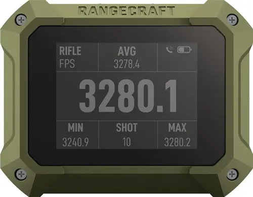 Velocity Pro Chronograph: 2.4" Display Radar Athlon RangeCraft