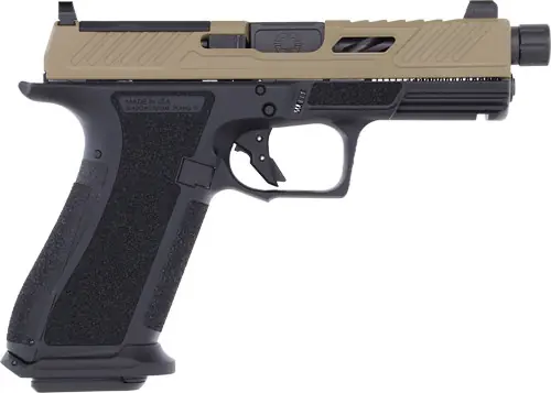 XR920 Elite 9mm Optic Cut Threaded Coyote/Blkshadow System