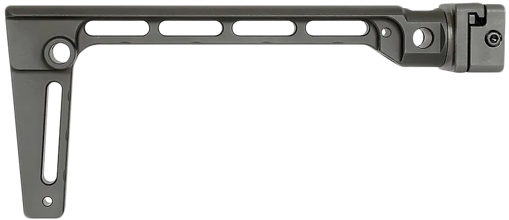 Midwest Industries MIARMSF Side Folding Arm Brace Stock - Black Aluminum
