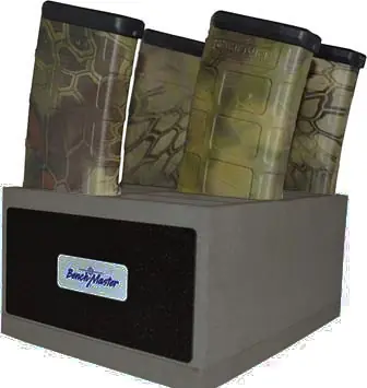 RACKBENCHMASTER 12-Unit AR-15 Magazine Storage System