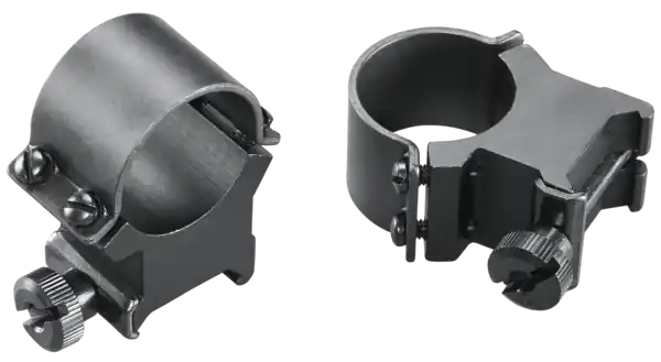 Weaver 49165 Sure Grip Detachable Rings - Matte Black 1" Extra High