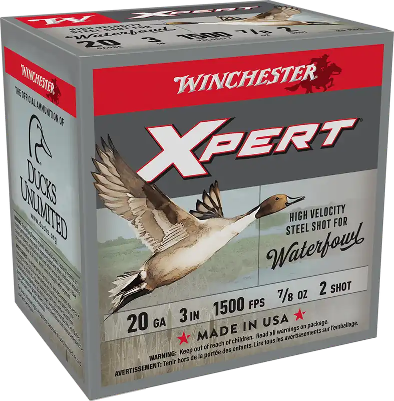 Winchester Super X Xpert 20 Gauge High Velocity Ammo - 25 Rounds