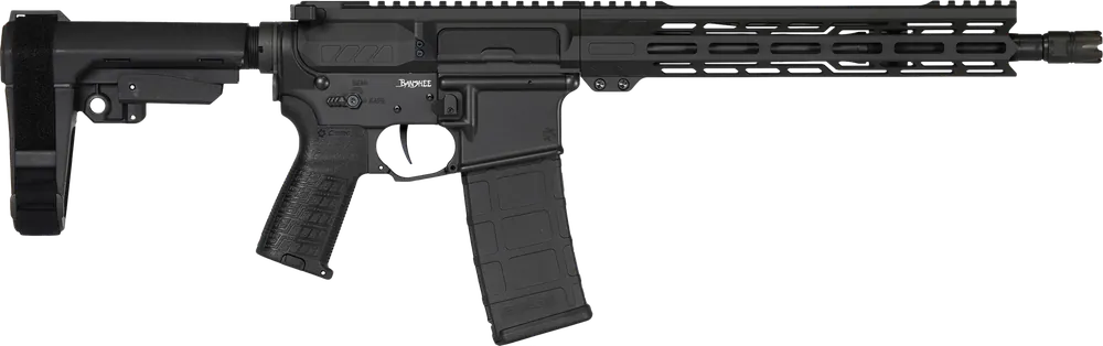 CMMG Banshee MK4 5.56mm 12.5" Black Nitride with M-LOK Handguards and Cerakote Receiver